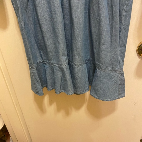 NWT Joie Arryn Blue chambray dress, size Medium - Picture 5 of 8